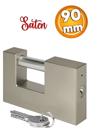 90MM Çelik Asma Kilit Yassı