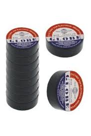 Plastik İzole Elektrik Bandı - Siyah (10' lu Paket)