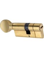 68 mm Bilyalı Mandallı Tuzaklı Barel  Sarı (Kapı Göbeği) Yuma - Görsel 3