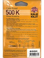 kale 500 K  Çelik Kapı Kilidi Silindir Rozeti-Blisterli-Krom - Görsel 4