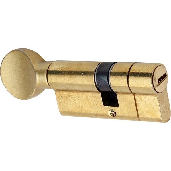 68 mm Bilyalı Mandallı Tuzaklı Barel  Sarı (Kapı Göbeği) Yuma