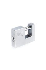 Kd001-50-180 Kale Kayar Pimli Saten Kaplama Asma Kilit 80 Mm