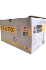 Kale 157ae Silindirli Tirajlı Köşeli Siyah Eko Demir Kapı Kilidi 14 mm x 52 mm - Görsel 3
