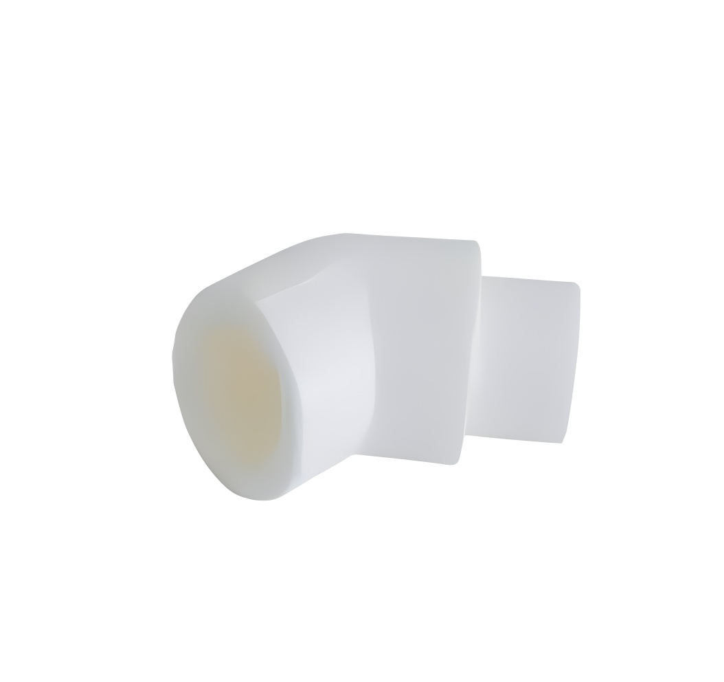 1-1-1-1-1-1-picsart-aiimageenhancer.jpg Kuyruklu Dirsek 45 Derece - PP-R Tesisat Bağlantı Parçası | Sıcak Soğuk Suya Uygun - Görsel 1