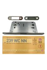 Kale Kilit 239 WCNN Ayna Nikel Banyo WC Kapı Kilidi 196 mm (50 mm) - Görsel 4