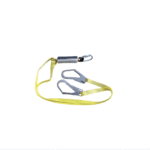 Lanyard Karabinalı Çift Bacaklı Şok Emicili Kanca