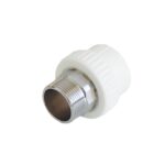 Anahtar Ağızlı Erkek Nipel | PP-R Erkek Dişli Büyük Çap Bağlantı Parçası