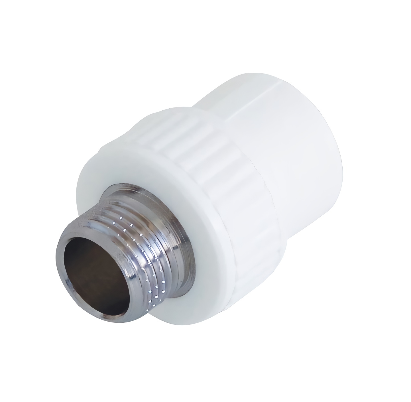 erkek-nipel1-picsart-aiimageenhancer-jpg.jpg PP-R Erkek Nipel | Erkek Dişli Düz Bağlantı Parçası - Görsel 1