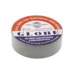 Globe Gri İzole Bant - Elektrik Bandı 10 Adet