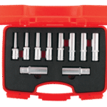 İzeltaş 1/2” Altı Köşe Derin Lokma Anahtar Takımı (10 Parça)