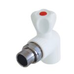 Dirsekli Küresel Radyatör Vanası – Kombi ve Isıtma Sistemleri İçin Sızdırmaz ve Dayanıklı Çözüm