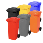 Renkli Çöp Konteynerı 240 lt