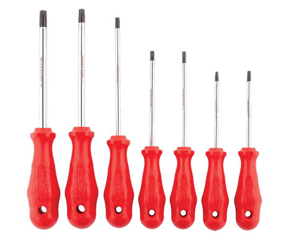 Torx® Uçlu Tornavida Takımı – 7 Parça (Set)