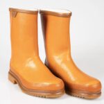 Kısa Sarı İş Çizmesi