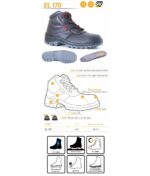 YDS EL 170 S3 Çelik Burunlu ve Çelik Tabanlı Siyah İş Güvenlik Botu - Görsel 2