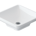 İdevit Kare Tezgah Üstü Lavabo-Deliksiz