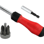 İzeltaş Cırcırlı Manyetik Bits Uç Tutucu Tornavida Seti (8 Parça)