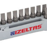 İzeltaş 10'lu Düz Bits Uç Takımı 25 mm