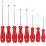 İzeltaş Kraft Seri Düz Uçlu Tornavida Takımı (8 Parça)