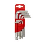 İzeltaş 8 Parça Yuvarlak Başlı Allen Anahtar Takımı – Standart Boy (Ürün Kodu: 4905 00 7108 )