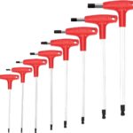 İzeltaş T Tipi Yuvarlak Başlı Allen Anahtar Takımı (8 Parça)