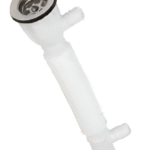 Vision SF003 – Özbest Paslanmaz Çift Çıkışlı Körüklü Sifon