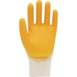 Beybi KN1 Sarı Nitril Eldiven No:10 | Pamuk Astarlı | Konforlu İş Eldiveni - Görsel 4