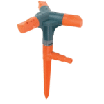 Medalyan Plastik Fıskiye Kazığı Turbo 3’lü MD-01 | 360° Ayarlı Bahçe ve Çim Sulama Fıskiyesi