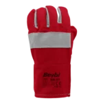 Beybi DK-01 Koton Montaj Eldiveni Kırmızı XL | Yarma Deri Avuç İçi Takviyeli İş Eldiveni - Görsel 2