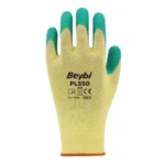 BEYBİ Yeşil Lateks Eldiven Crinkle PL550 No:10 - Görsel 2